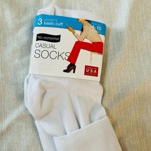 Basic Style Cuff Socks Vintage / Retro Schoolgirl